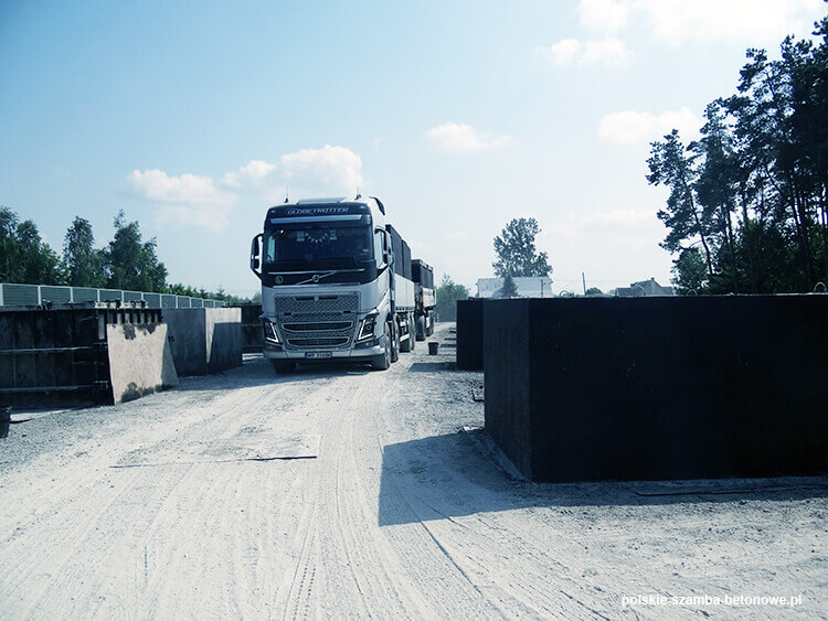 Transport szamb betonowych  w Limanowej